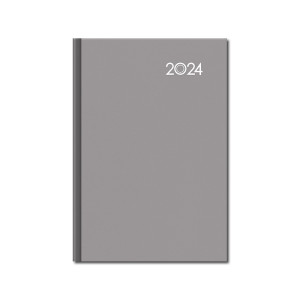 Denný diár A5 FALCON sivý 2024 - Reklamnepredmety