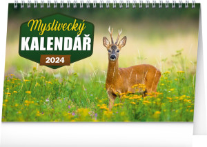 Stolový Poľovnícky kalendár 2024, 23,1 × 14,5 cm - Reklamnepredmety