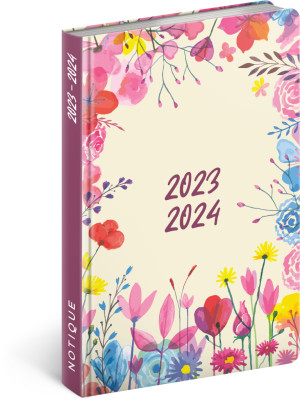 18mesačný diár Petito – Jar 2023/2024, 11 × 17 cm - Reklamnepredmety