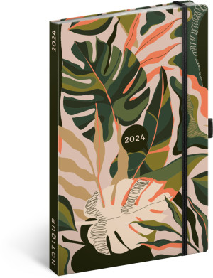Týždenný diár Džungľa 2024, 13 × 21 cm - Reklamnepredmety