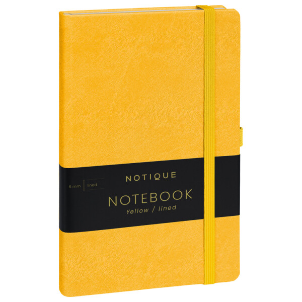 NOTIQUE Work notebook, lined, 13 x 21 cm