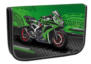 Školský jednoposchodový peračník Moto Race - Reklamnepredmety