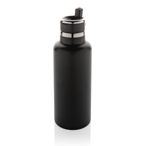 Hydro RCS recycled stainless steel vacuum bottle with spout - Reklamnepredmety