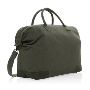 Kezar AWARE™ 500 gsm recycled canvas deluxe weekend bag - Reklamnepredmety