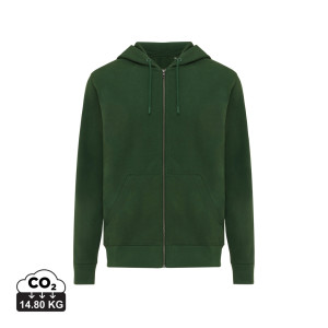 Iqoniq Abisko recycled cotton zip through hoodie - Reklamnepredmety