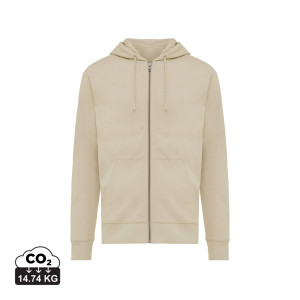 Iqoniq Abisko recycled cotton zip through hoodie - Reklamnepredmety