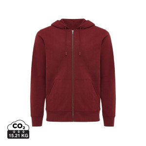 Iqoniq Abisko recycled cotton zip through hoodie - Reklamnepredmety