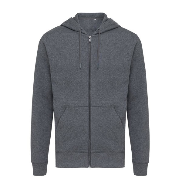 Iqoniq Abisko recycled cotton zip through hoodie