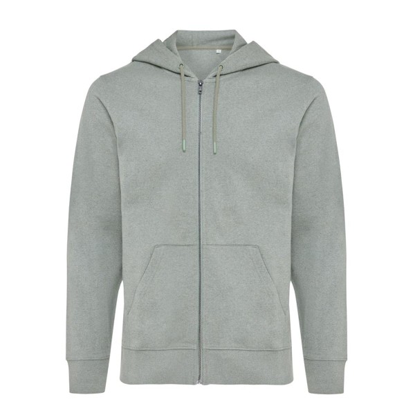 Iqoniq Abisko recycled cotton zip through hoodie