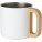 RCS certified recycled stainless steel mug with copper vacuum insulation Bjorn 360ml - 10074001_E1 - variant PF 10074001