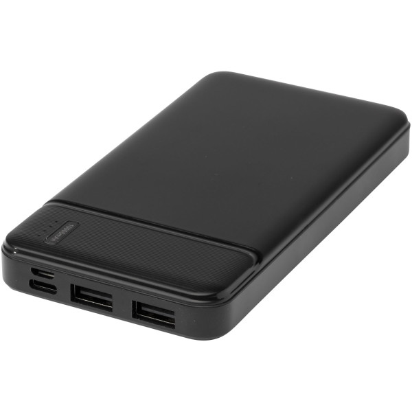 Loop Powerbank in recycled plastic with a capacity of 10 000 mAh