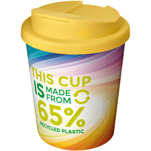 Brite-Americano Espresso Eco spill-proof mug with thermal insulation, 250 ml - Reklamnepredmety