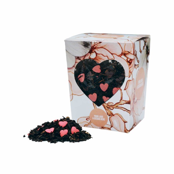 Earl Gray tea with sugar hearts 50 g