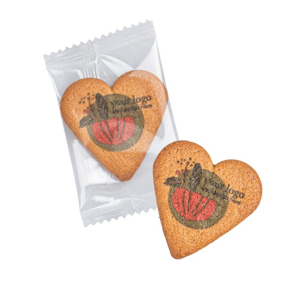 Advertising cookies with your own COOKIE HEART logo