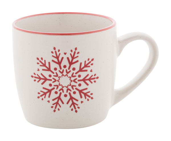 Snoflinga ceramic mug with Christmas design