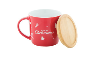 Salomaa Christmas ceramic mug - Reklamnepredmety