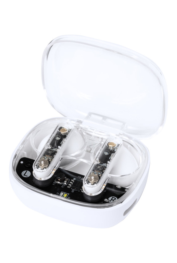 Semi-transparent bluetooth headphones Webex