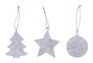 Set of 3 ornaments for Christmas tree Chandun - Reklamnepredmety