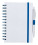 Recycled ABS spiral notebook Ciara - ap733009-06_szcp2brx - variant Ap 733009-06