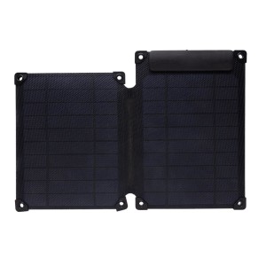Solarpulse rplastic portable Solar panel 10W - Reklamnepredmety