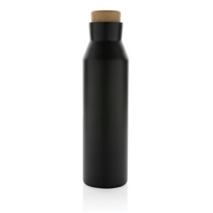 Gaia RCS certified recycled stainless steel vacuum bottle - Reklamnepredmety