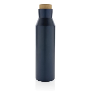 Gaia RCS certified recycled stainless steel vacuum bottle - Reklamnepredmety