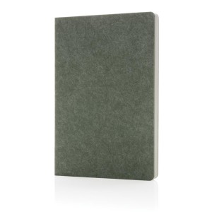 Phrase GRS certified recycled felt A5 notebook - Reklamnepredmety