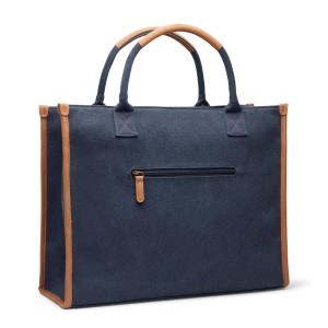 VINGA Bosler RCS recycled canvas office tote - Reklamnepredmety