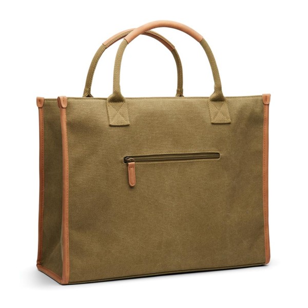 VINGA Bosler RCS recycled canvas office tote