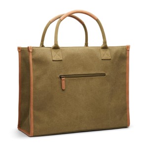 VINGA Bosler RCS recycled canvas office tote - Reklamnepredmety