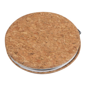 Cosmetic mirror with cork surface - Reklamnepredmety