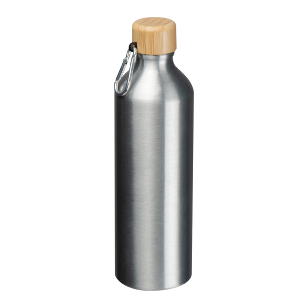 Recycled aluminium bottle
