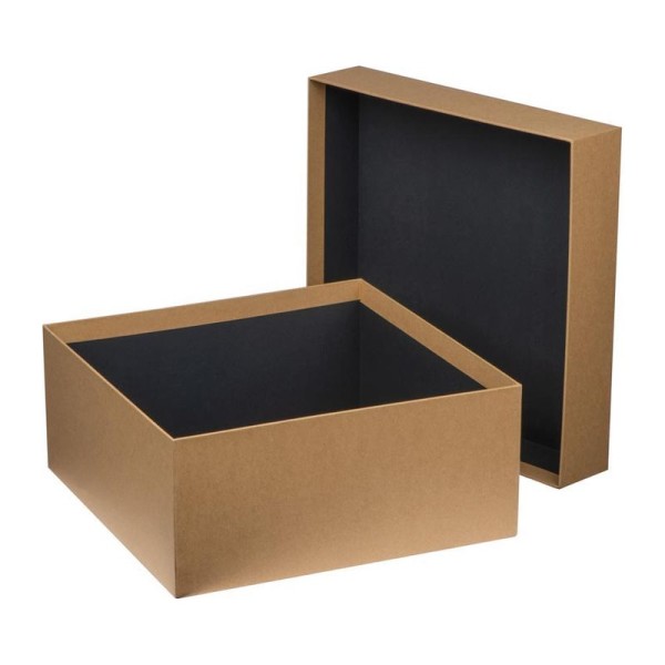 Large cardboard gift box