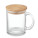 CELESTIAL mug made of recycled glass - mo2091-22 - variant Mo MO2091-22