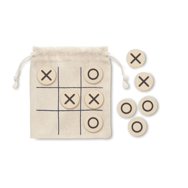 TOPOS wooden tic-tac-toe