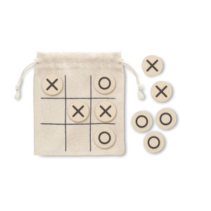 TOPOS wooden tic-tac-toe - Reklamnepredmety