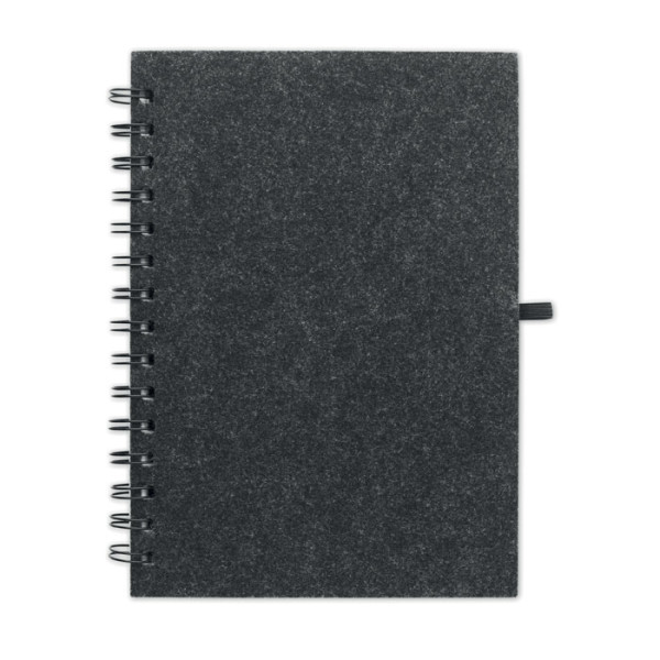A5 RINGFELT notebook