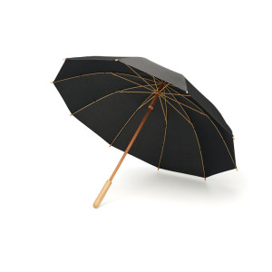 TUTENDO Manual Windproof 23.5 Inch RPET Pongee 190T Umbrella - Reklamnepredmety