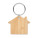 Bamboo house-shaped keychain HOUSEBOO - mo6979-40-side - variant