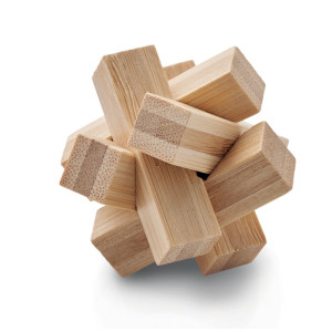 Bamboo puzzle CUBENATS - Reklamnepredmety