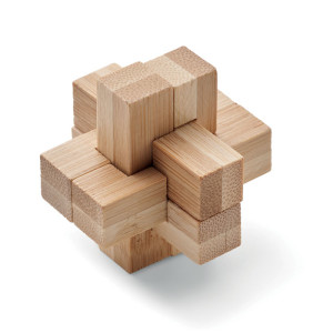 SQUARENATS bamboo puzzle - Reklamnepredmety