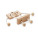 NEURONA rectangular wooden puzzle - mo6990-40 - variant Mo MO6990-40