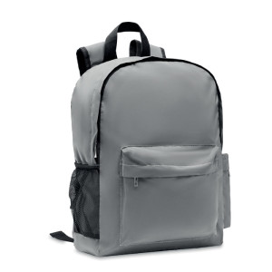 Backpack made of highly reflective polyester 190T BRIGHT BACKPACK - Reklamnepredmety