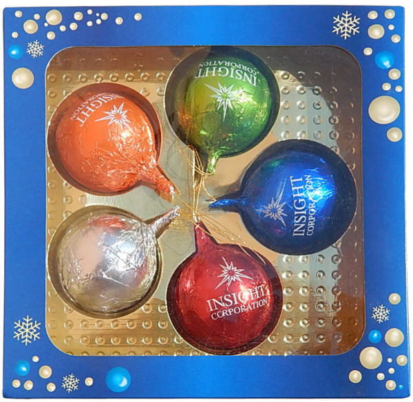 Christmas balls set 5 x 25g