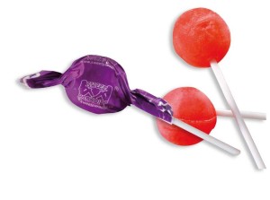 Round TWIST lollipops - Reklamnepredmety