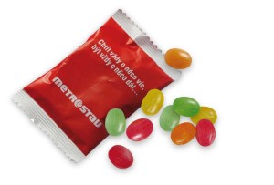 Flowpack candies 10 pcs in a bag - Reklamnepredmety