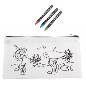 Pencil case COLOURFUL SCHOOL - Reklamnepredmety