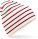 Knitted cap with stripes and cuff - image-343338 - variant