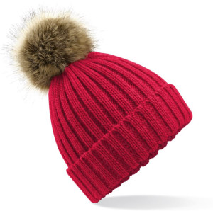 Knitted hat with pom pom - Reklamnepredmety