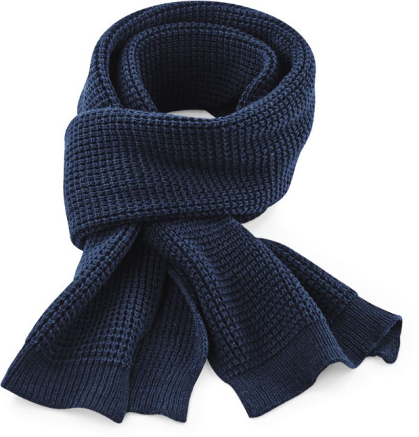 Beechfield Waffle Knit Scarf